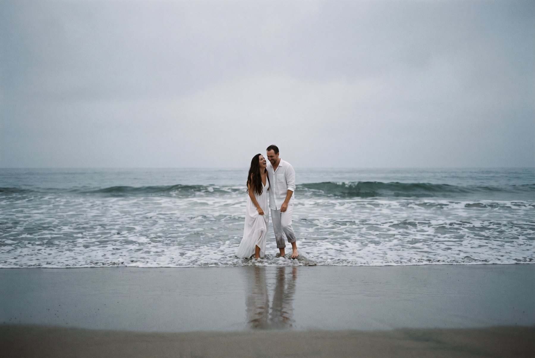 Isabel y León en Playa Mayto